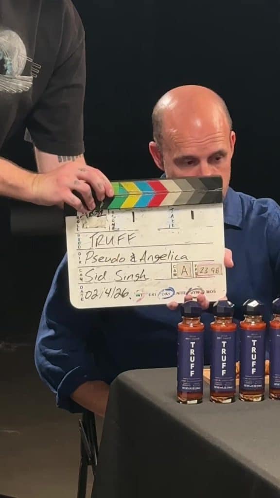 Sur le plateau avec Hot Sauce