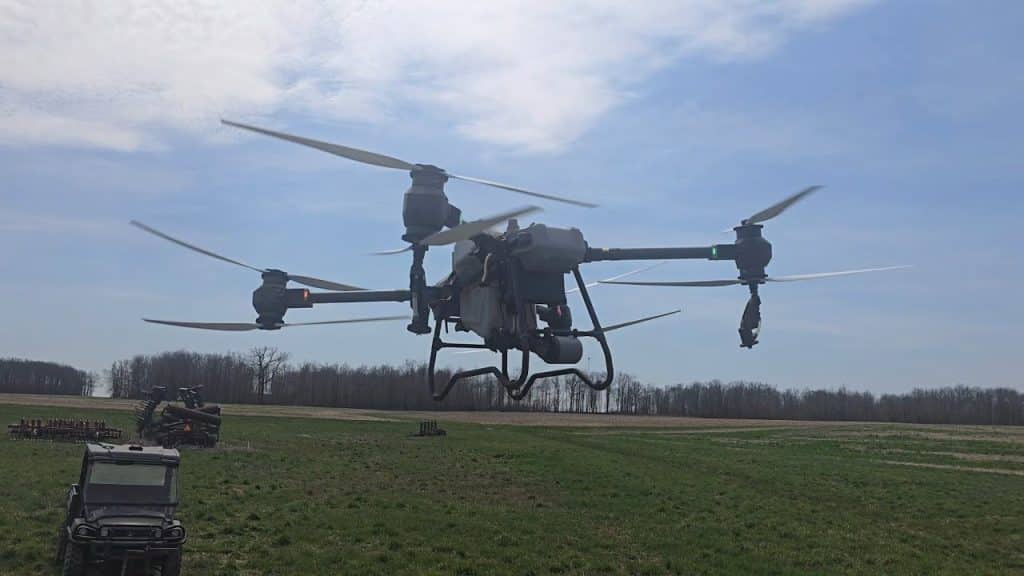 Drone Spraying Already!