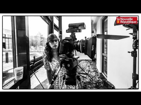 DIAPORAMA SONORE. Une équipe de tournage au campus universitaire de Niort