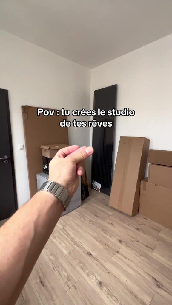 Adieu à ma vie sociale mdrr J’ai enfin créé le studio de mes rêves, un endroi